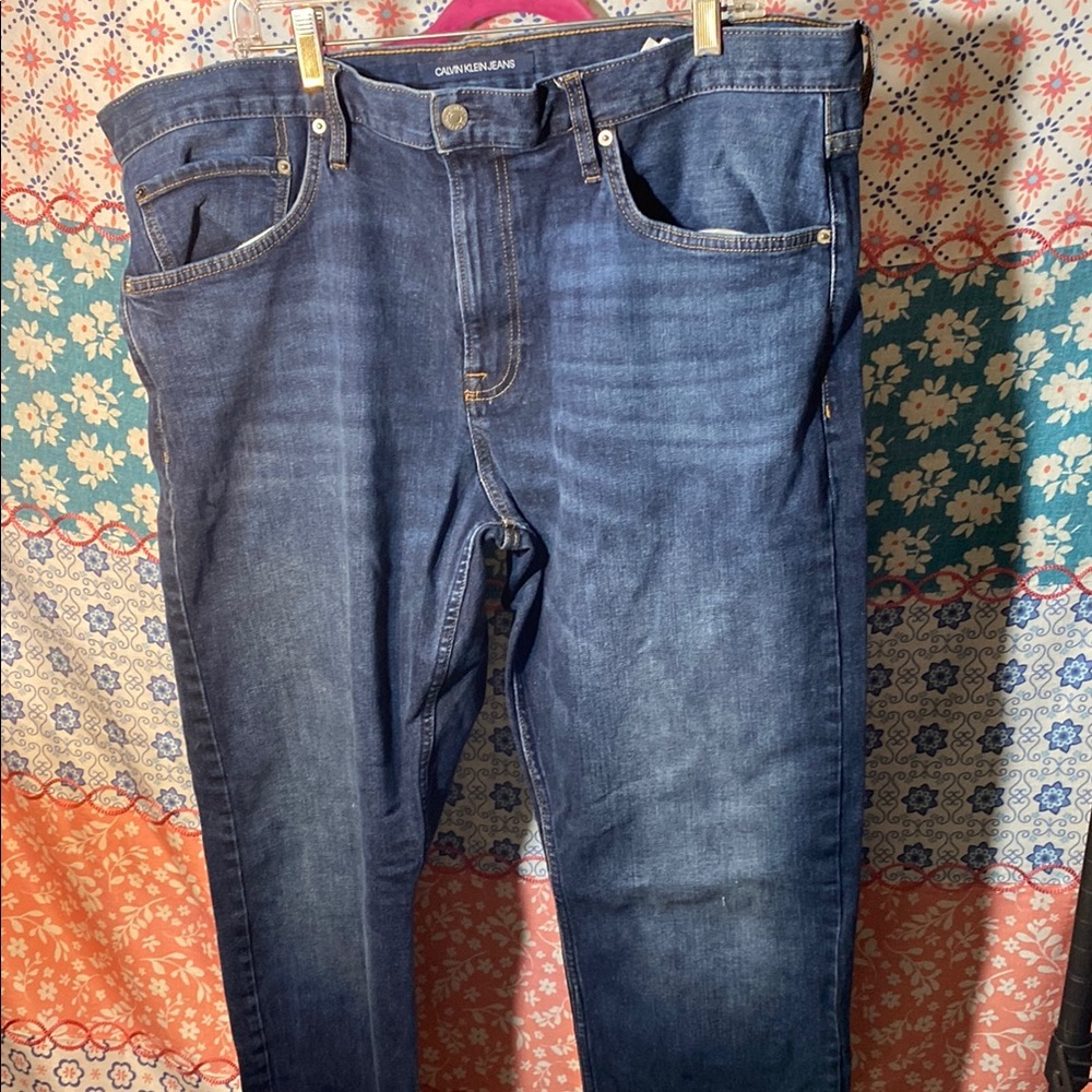 Calvin Klein Collection Blue Slim Jeans